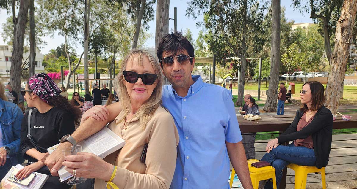 עינב בן יעקב מנהל אגף הנכסים, שרה קרטש מזכירת ראש העיר