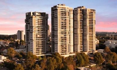 פרויקט החלוץ ברמת השרון. צילום רחפן: ארג׳נטרו