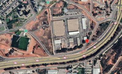 מפה של דרך דותן ברמת השרון