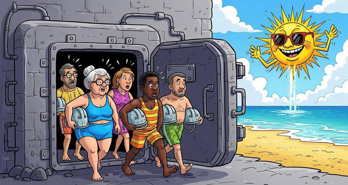 הקיץ שאחרי המלחמה. איור AI - שרון אונליין