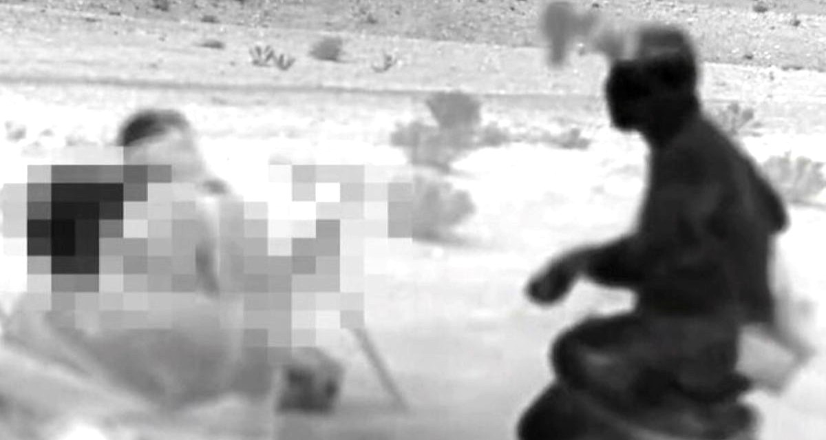 צילום מתוך סרטון תיעוד פעולת המוסד על אדמת איראן שפרסם המוסד