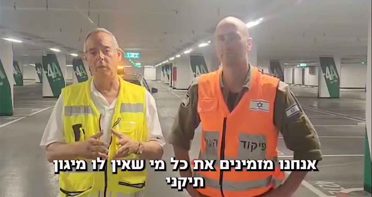 איציק רוכברגר, ראש העיר של רמת השרון וקצין מפיקוד העורף במרחב המוגן הענק בביג פאשן גלילות