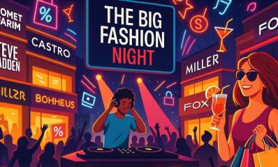 לילה לבן בביג פאשן גלילות. איור AI - מערכת