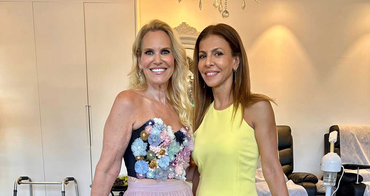 חגית טסה מעצבת אופנה ורונית ליאור הבעלים של R Diamonds