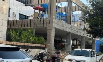 אשכול גני ילדים בית ספר הנדיב. בניין של שתי קומות.