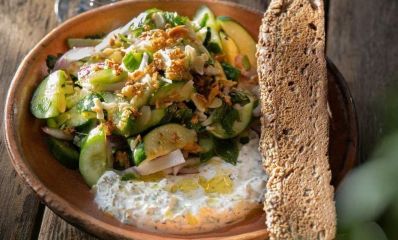 תפריט חדש בקפה גן סיפור. צילום: אנטולי מיכאלו