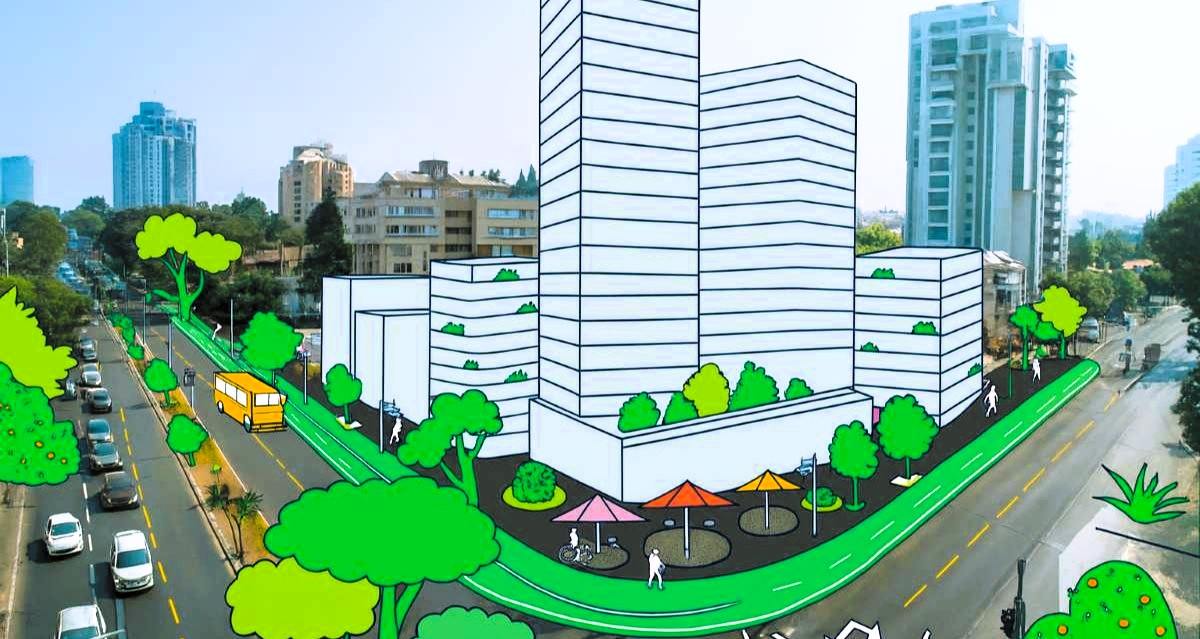 רמתיים בעוד עשור. עיבוד AI - להמחשה בלבד