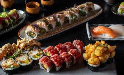 רולים צבעוניים של סודי של מסעדת קיוטו, צילום: דויד מויאל