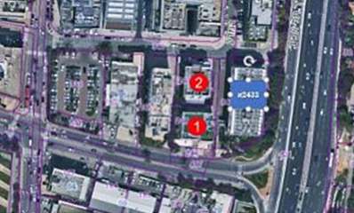 מתחם אקרשטיין באזור התעסוקה הרצליה פיתוח. תצלום אוויר