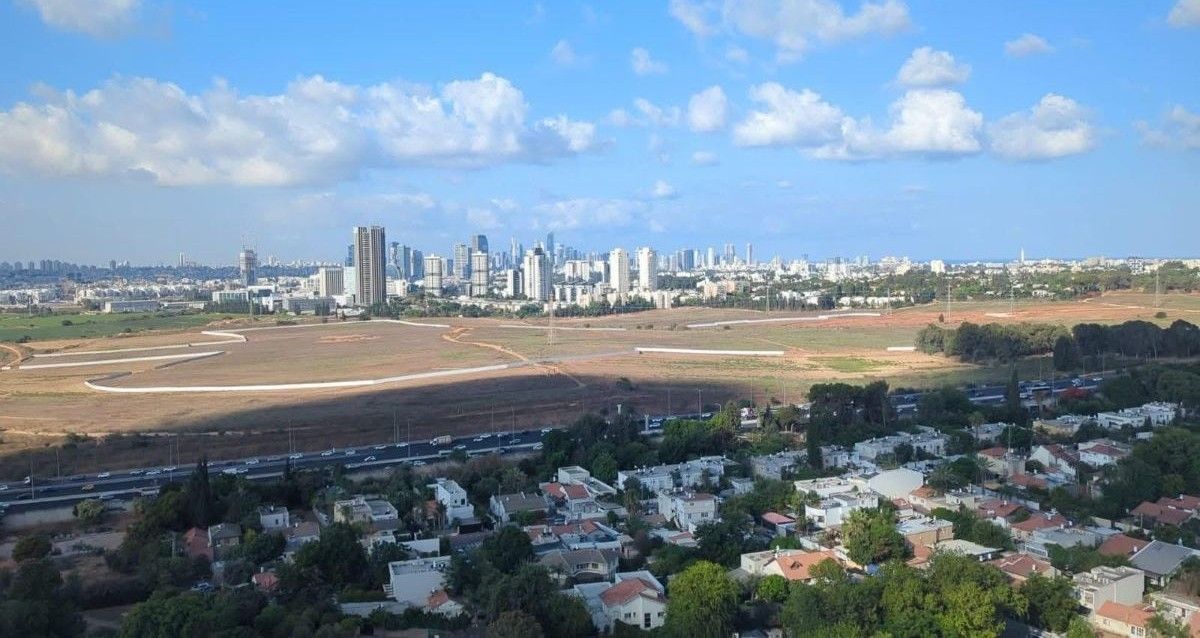 שטח הפארק המתוכנן. צילום: עיריית רמה"ש