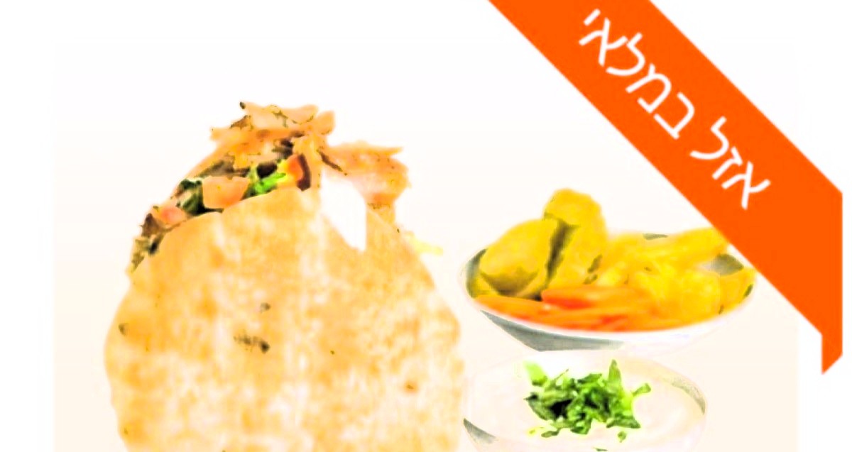 השווארמה אזלה. צילום מסך מתוך דף הנחיתה