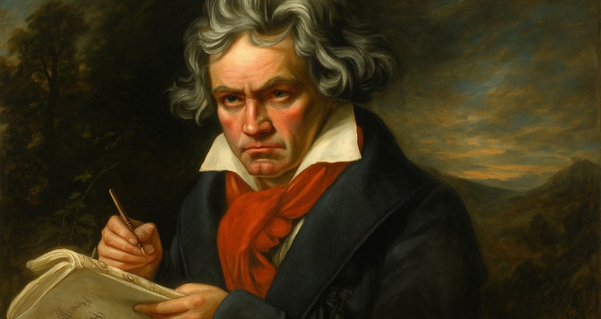 בטהובן. איור AI - שרון אונליין