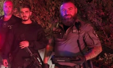 השוטר והפקחים - שיתוף פעולה במחסום. צילום: דוברות רמה"ש