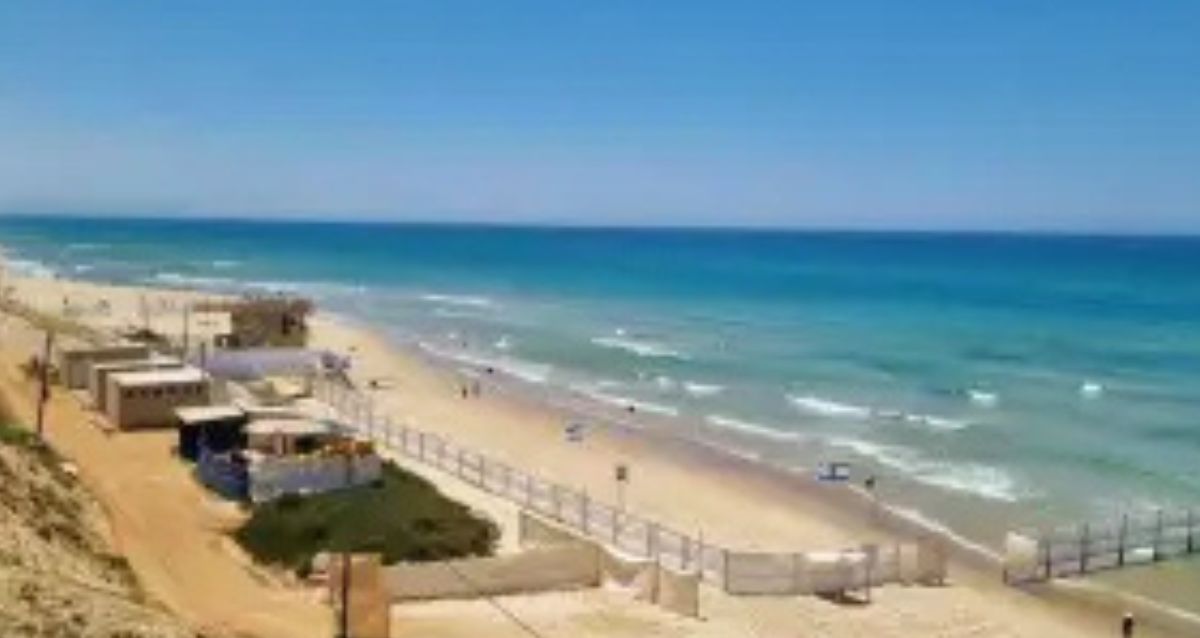 החוף המופרד בהרצליה, צילום: עיריית הרצליה
