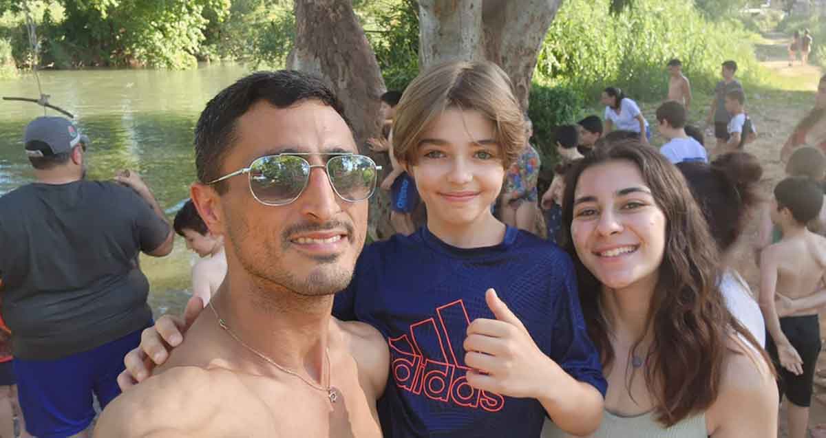 יאיר הדס ז"ל עם מאמן הג'ודו אילן ניסנוב