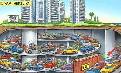 מלכודת דבש בחניון. נהגים תקועים תחת האדמה בשכונת גליל ים. איור AI - שרון אונליין