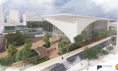 המתח"ם בגלילות. הדמיה: נת"ע