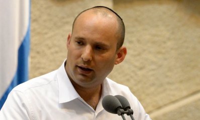 נפתלי בנט נואם בכנסת