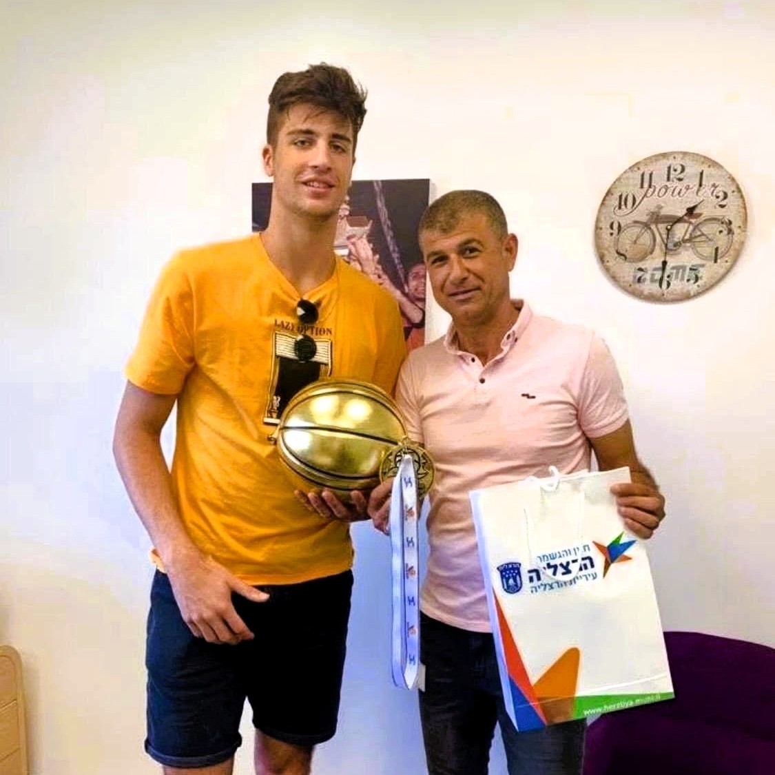 עופר לוי ודני אבדיה. צילום: פרטי