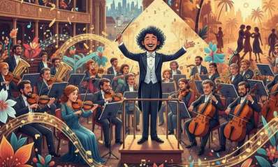 קונצרט וינאי. איור AI - מערכת