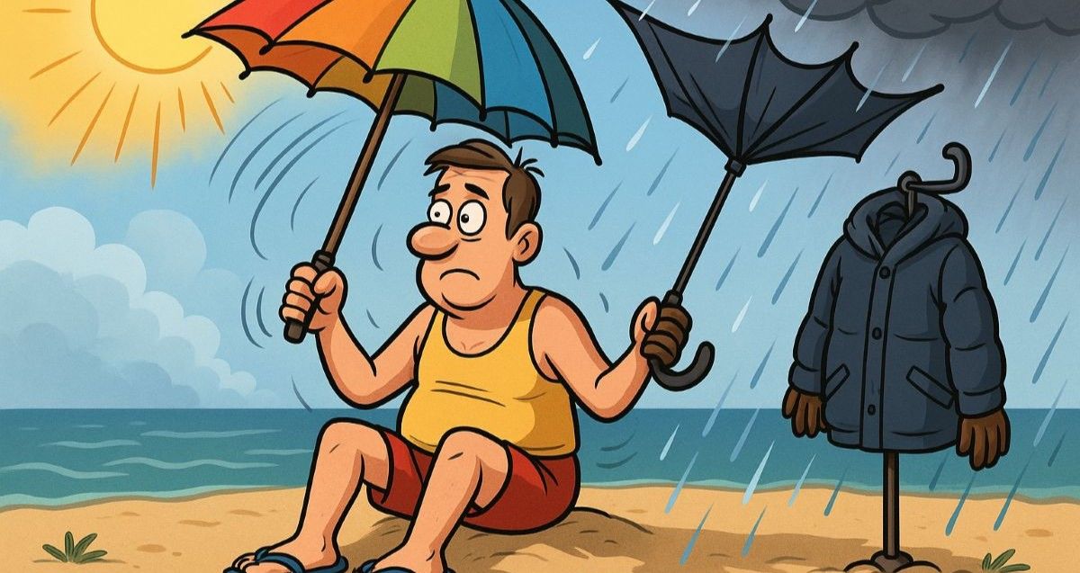 קיץ, חורף, קיץ. איור AI - תל אביב אונליין