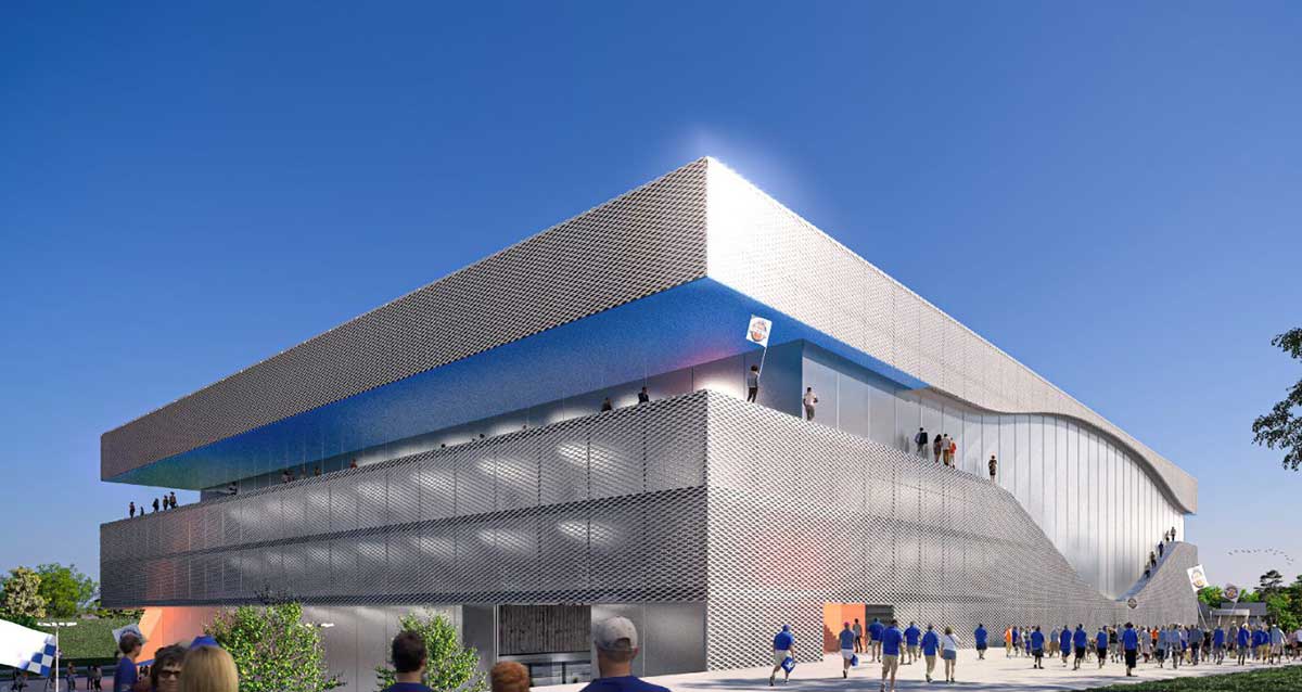 הדמייה של היכל הקונגרס בהרצליה