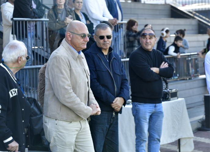 רפי סער ושינו זוארץ, צילום: גיא לוי באדיבות מכבי הוד השרון