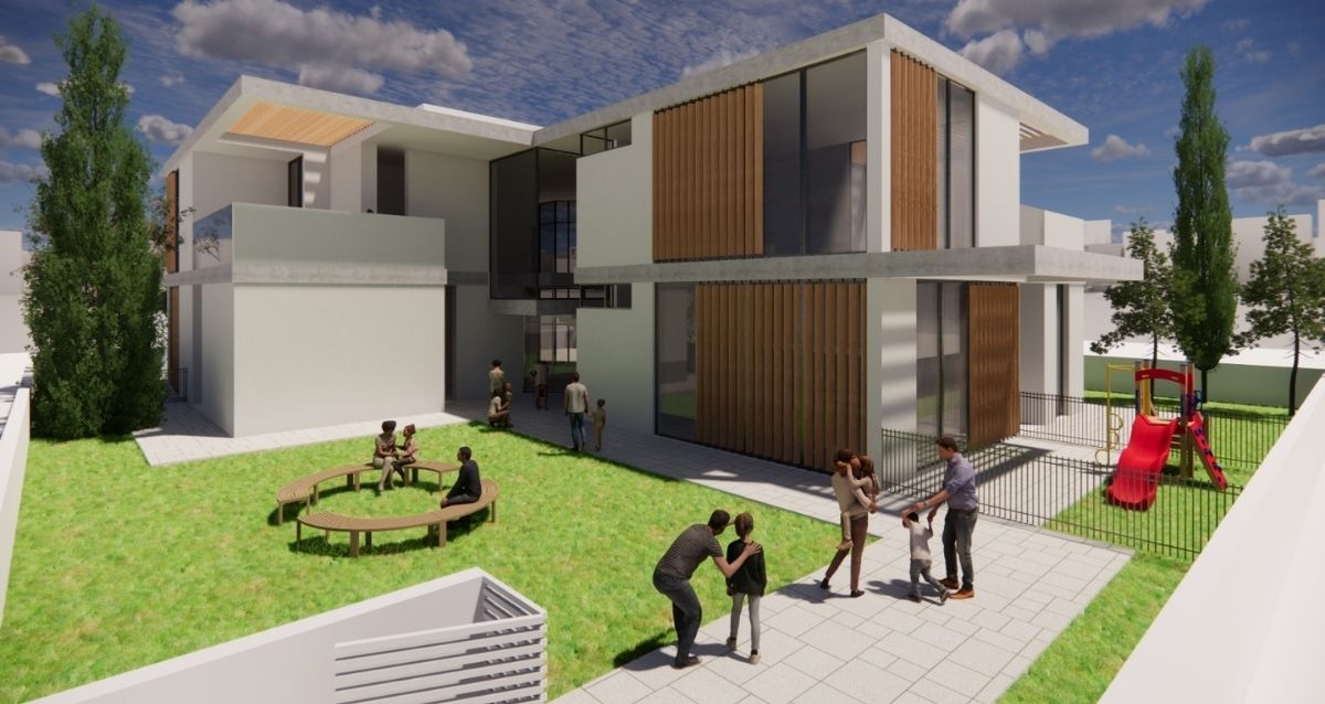 הדמיית מעון יום שיקומי בסמטת הורד, צילום: נדל רויזין