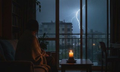 הדמיה: הפסקת חשמל בהרצליה. עיבוד AI - מדיה היפר לוקאלית