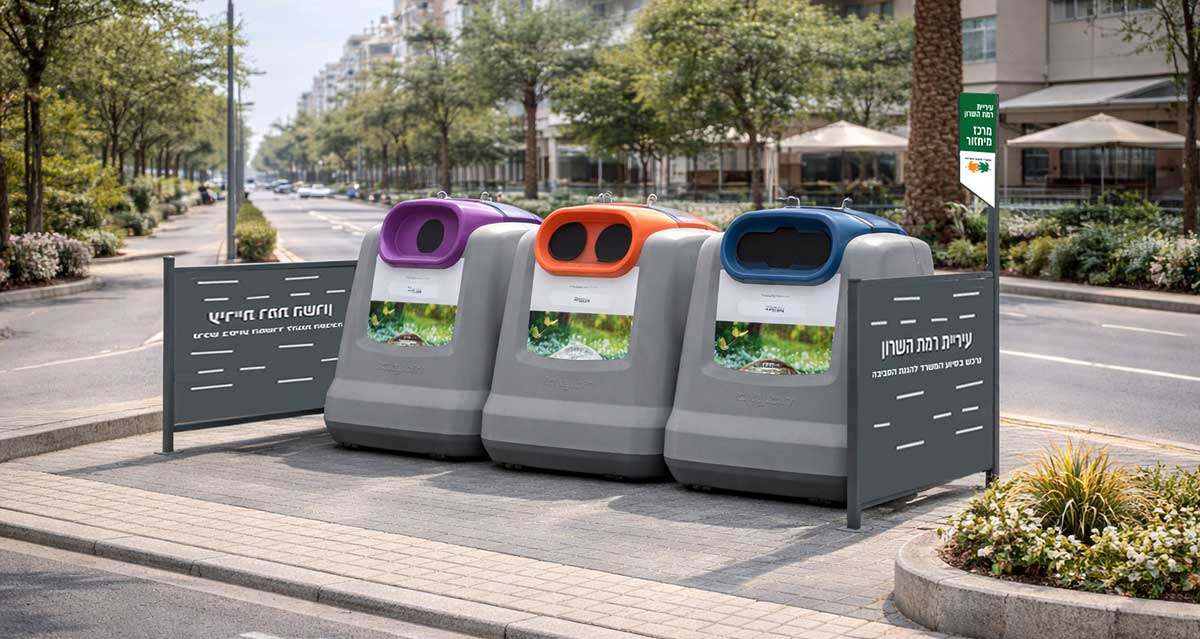 מתקני המחזור החדשים ברמת השרון