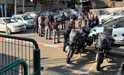 מבצע אכיפה בכפר סבא, צילום: עיריית כפר סבא