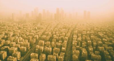 הדמיה: זיהום אוויר. עיבוד AI - מערכת