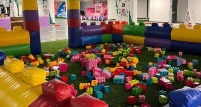 הכי בטוח שיש. מתחם הלגו בפאן זון של ביג פאשן גלילות. צילום: ביג