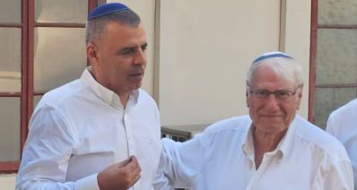 שמשון ממליה ורפי סער, צילום: עיריית כפר סבא