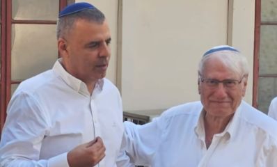 שמשון ממליה ורפי סער, צילום: עיריית כפר סבא