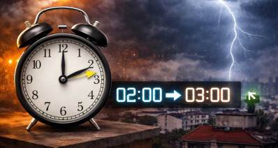 מזיזים לשעון קיץ. איור AI. בשעה 02:00 מזיזים לשעה 03:00