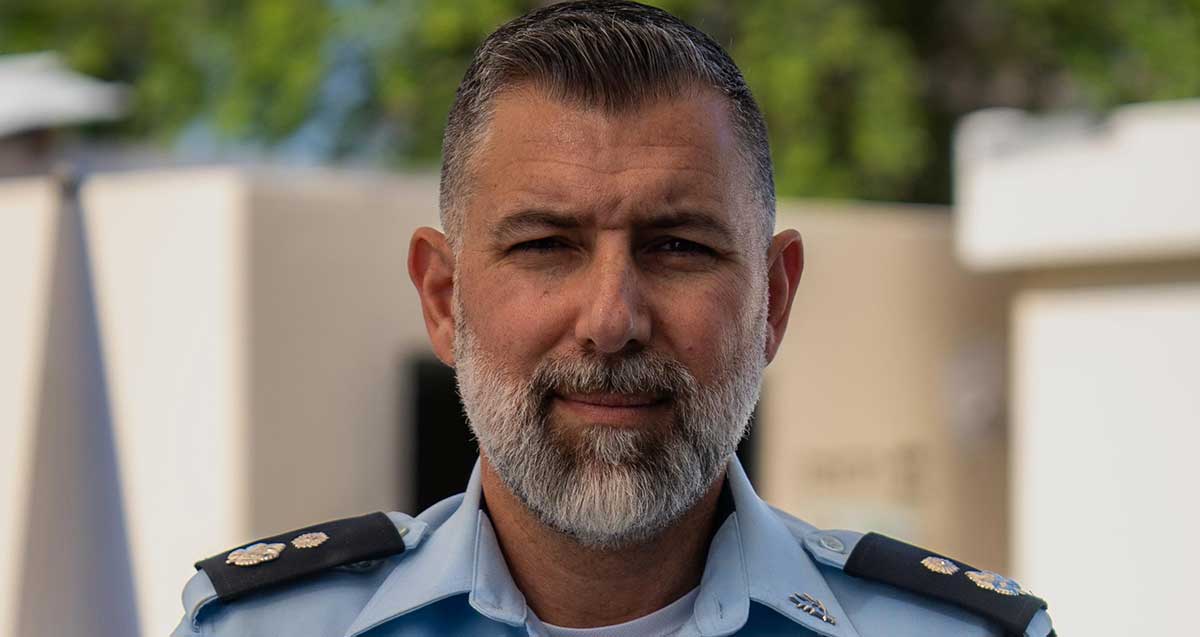 סגן ניצב ליאב מנשרוף מפקד תחנת גלילות במרחב הירקון