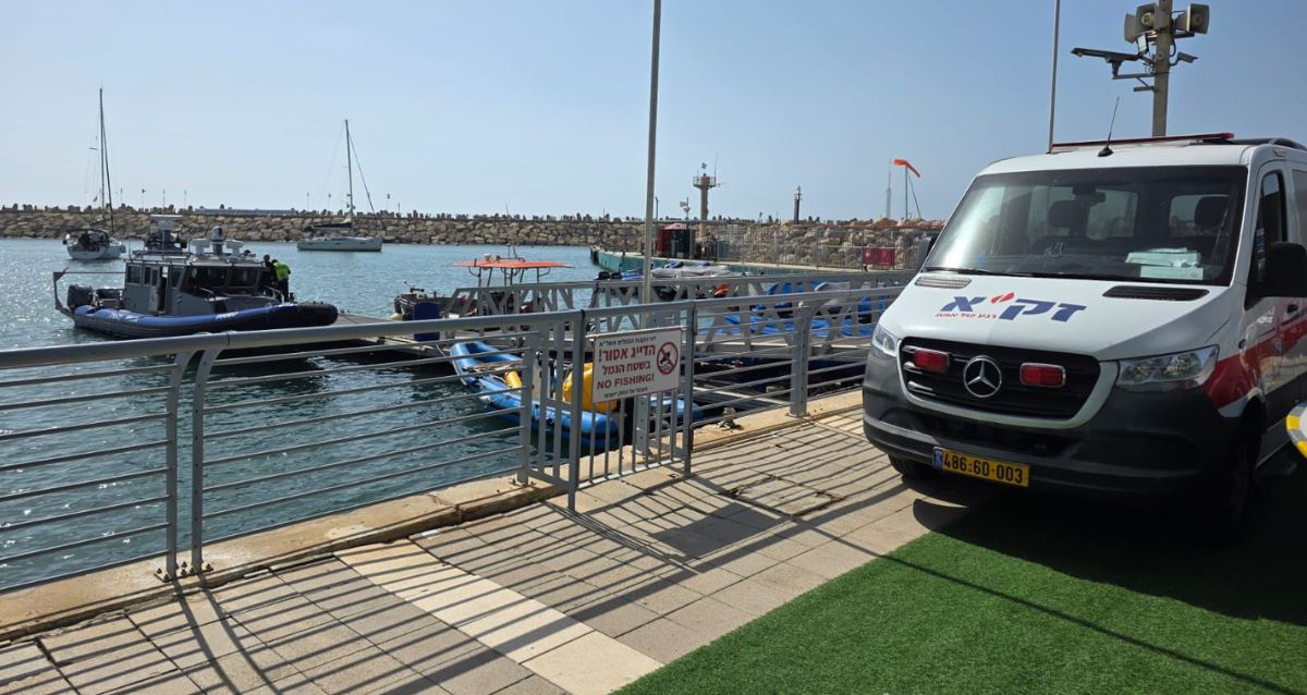 רכב זק"א מול חופי סידני עלי בהרצליה, צילום זק"א