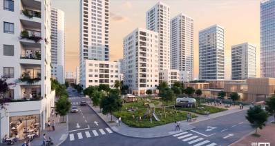 הדמיה של שכונת יד התשעה (שביב) העתידית