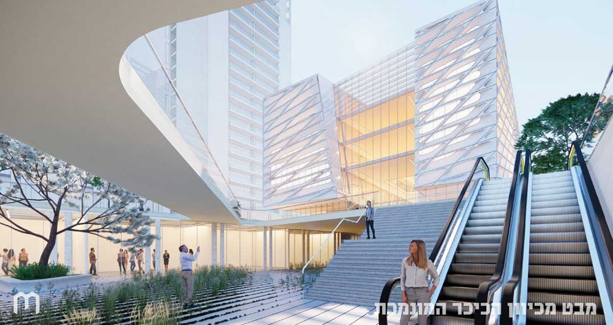 כך תיראה הספרייה העירונית הרצליה