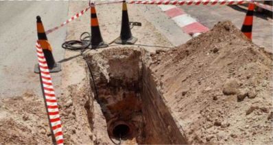 עבודות בשטח. צילום: "מיה", המים של הוד השרון