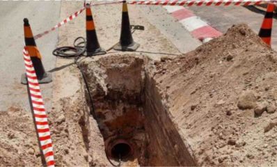 עבודות בשטח. צילום: "מיה", המים של הוד השרון