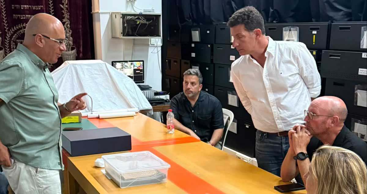 יריב פישר בבית לוחמי הגטאות