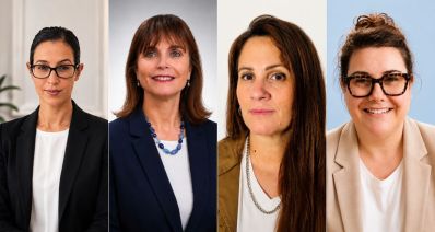 מימין לשמאל: רותי ברקו מן, מאיה גרנט, אורית אברהם ושרון פלג, צילום: באדיבות המנהלות