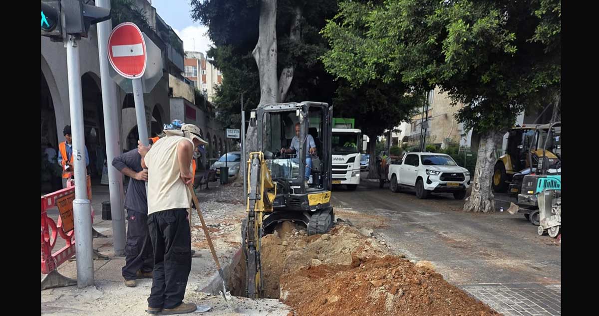 עבודות ברחוב ויצמן