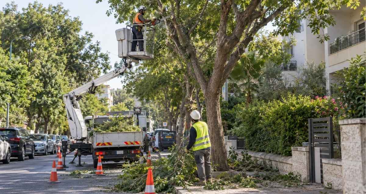 עבודות גיזום, הדמיית AI: שרון אונליין