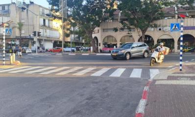 מעבר חצייה חכם בכפר סבא, צילום: עיריית כפר סבא