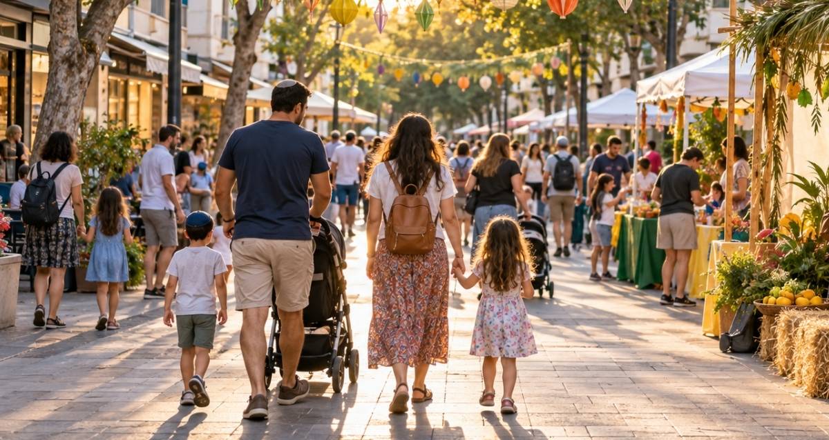 הפנינג סוכות, הדמיית AI: שרון אונליין