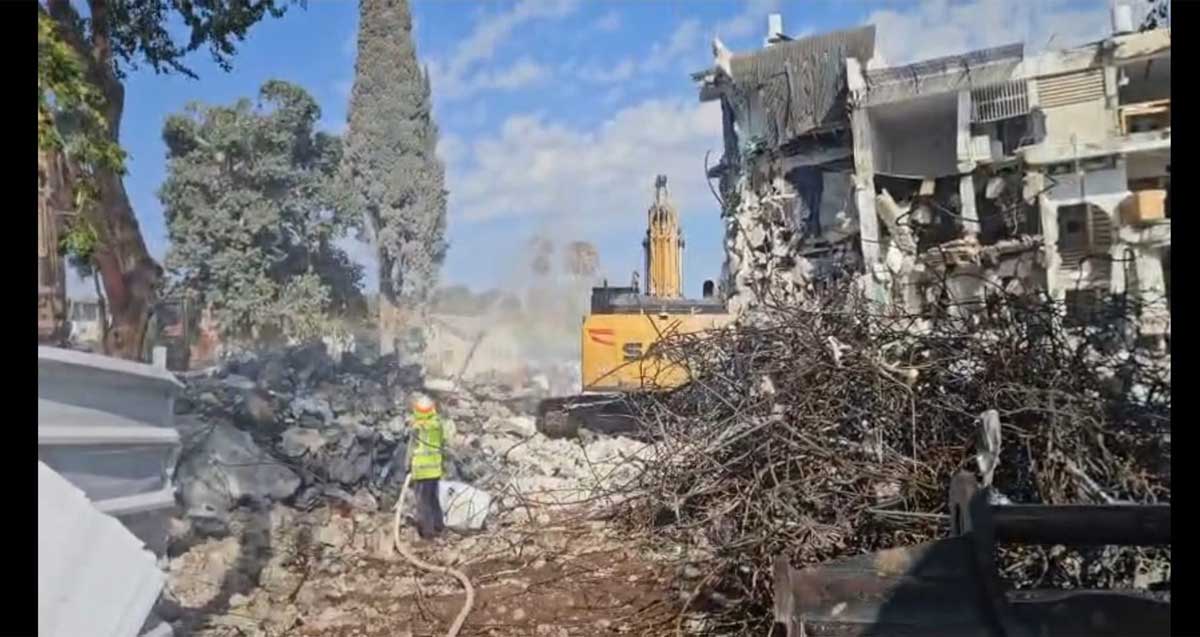 פינוי בינוי ברחוב יצחק אלחנן במערב רמת השרון