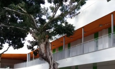 חטיבת הביניים אילן רמון בכפר סבא. צילום: מדף הפייסבוק של בית הספר